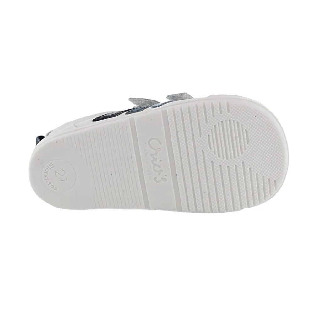 ZAPATILLAS RESPETUOSAS BLANDITOS LUNA BLANCOAZUL