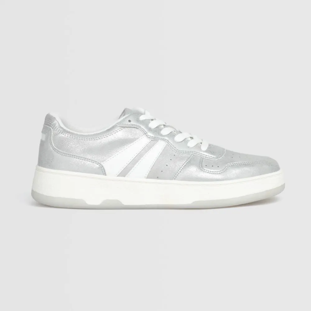 Zapatillas Urbanas Para Mujer Hypnotic Plateado