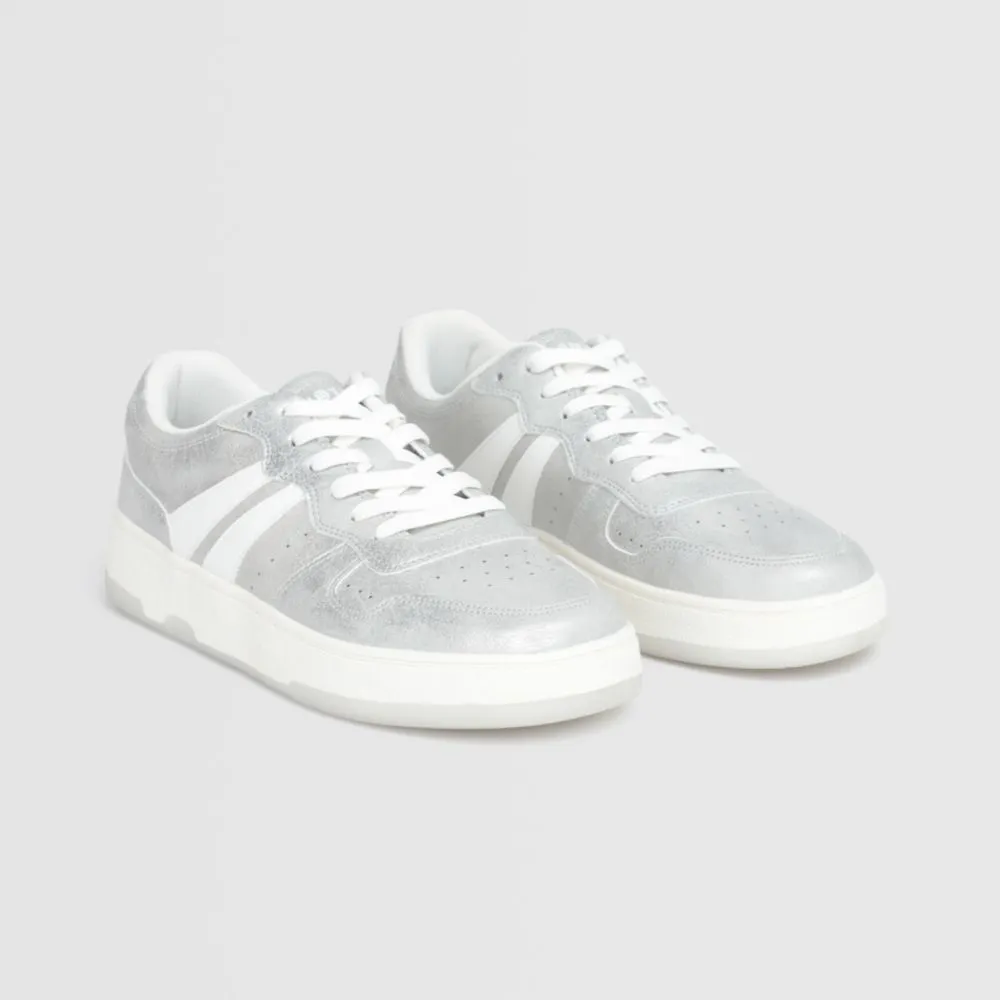 Zapatillas Urbanas Para Mujer Hypnotic Plateado