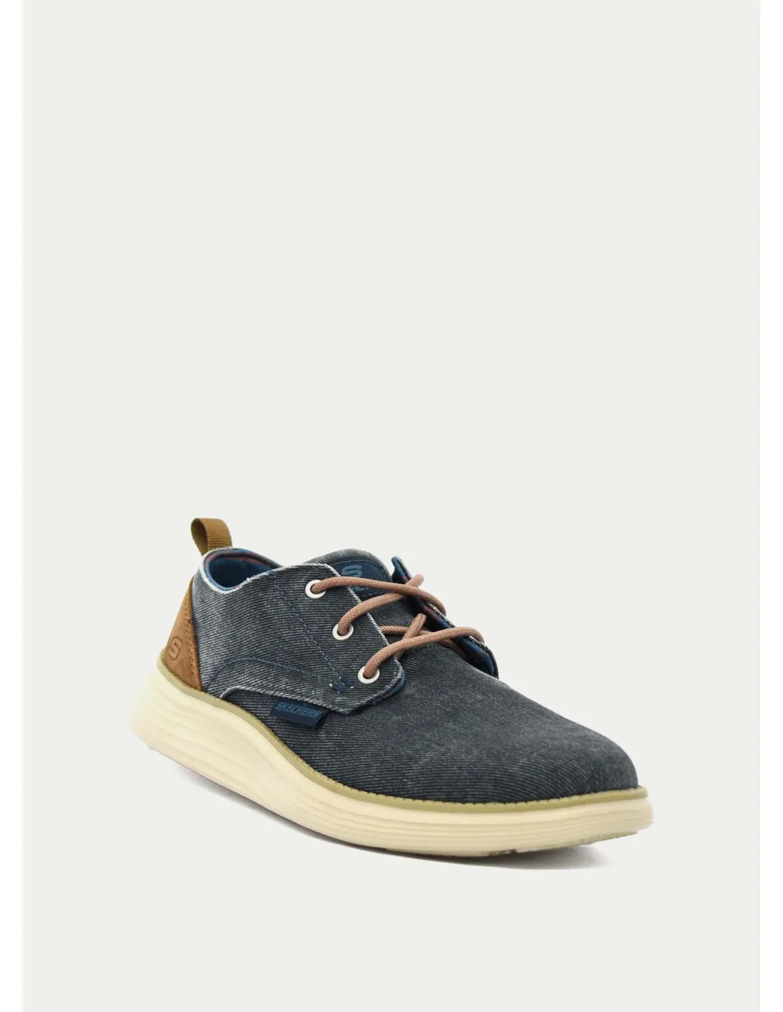 ZAPATO CASUAL SKECHERS 65910 JEANS 