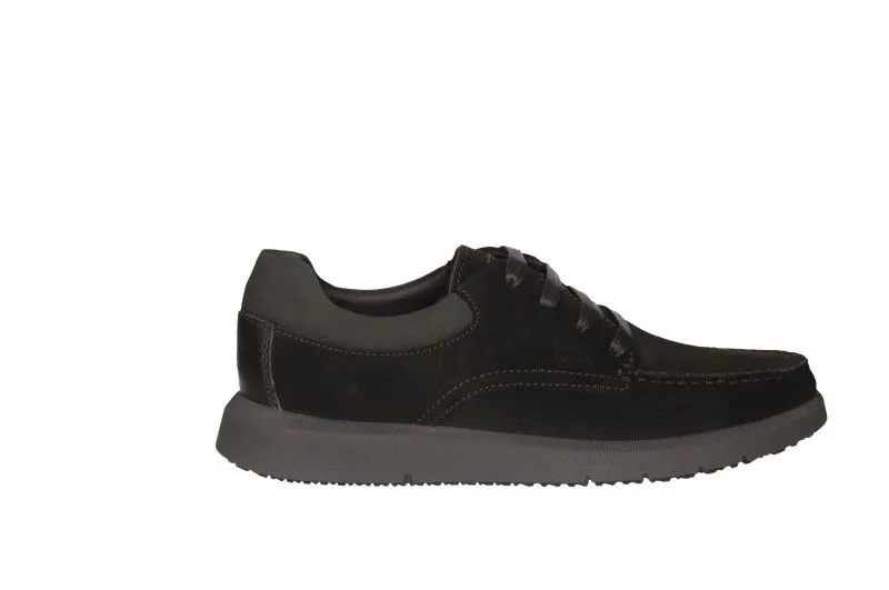 Zapato Cordon Nobuck Marron Cuello Nylon