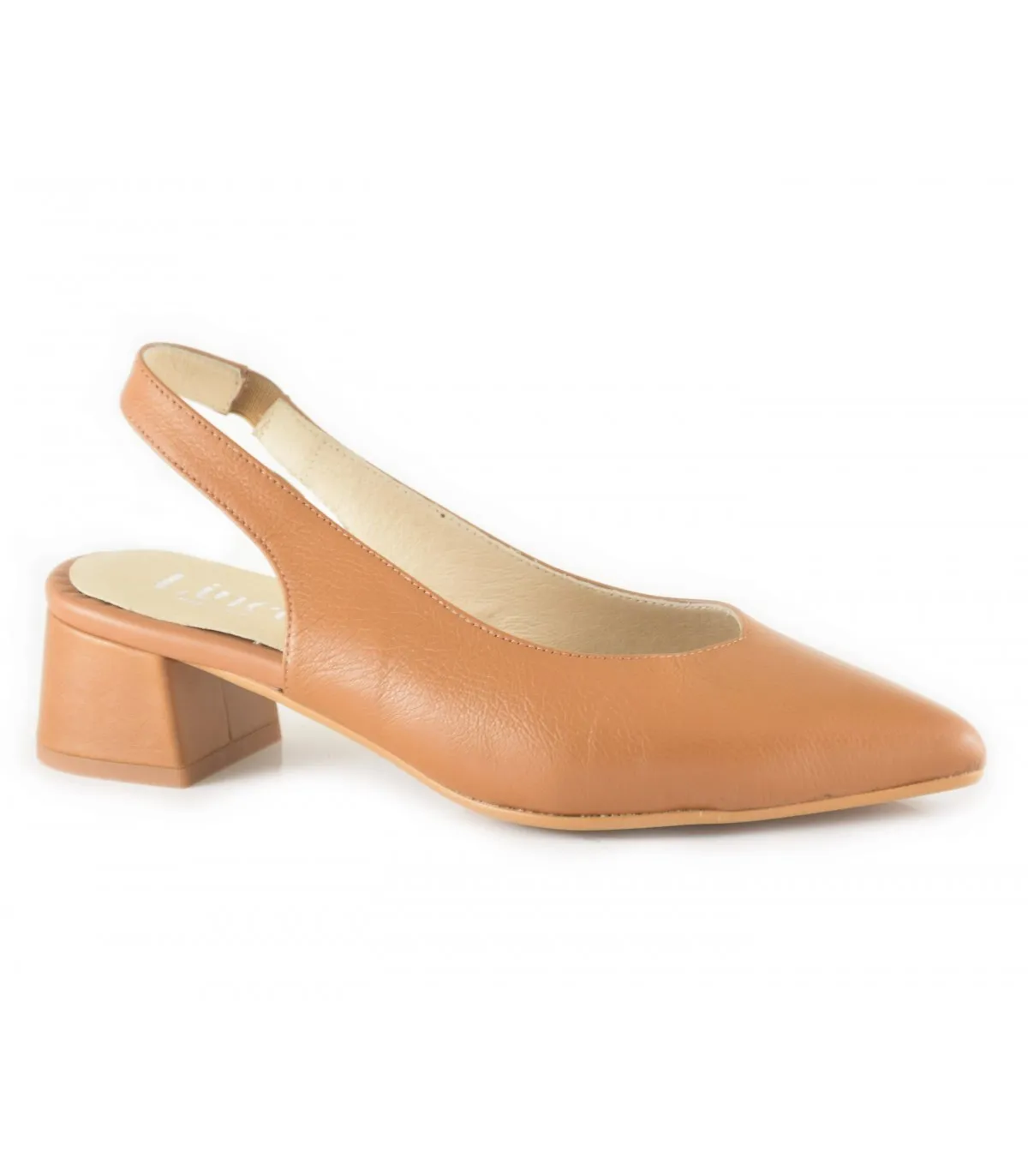 Zapato corte salón destalonado para mujer