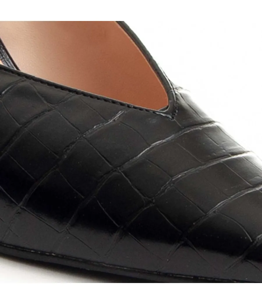 Zapato De Tacón Para Mujer.  Montevita  Sirena  88163 Negro