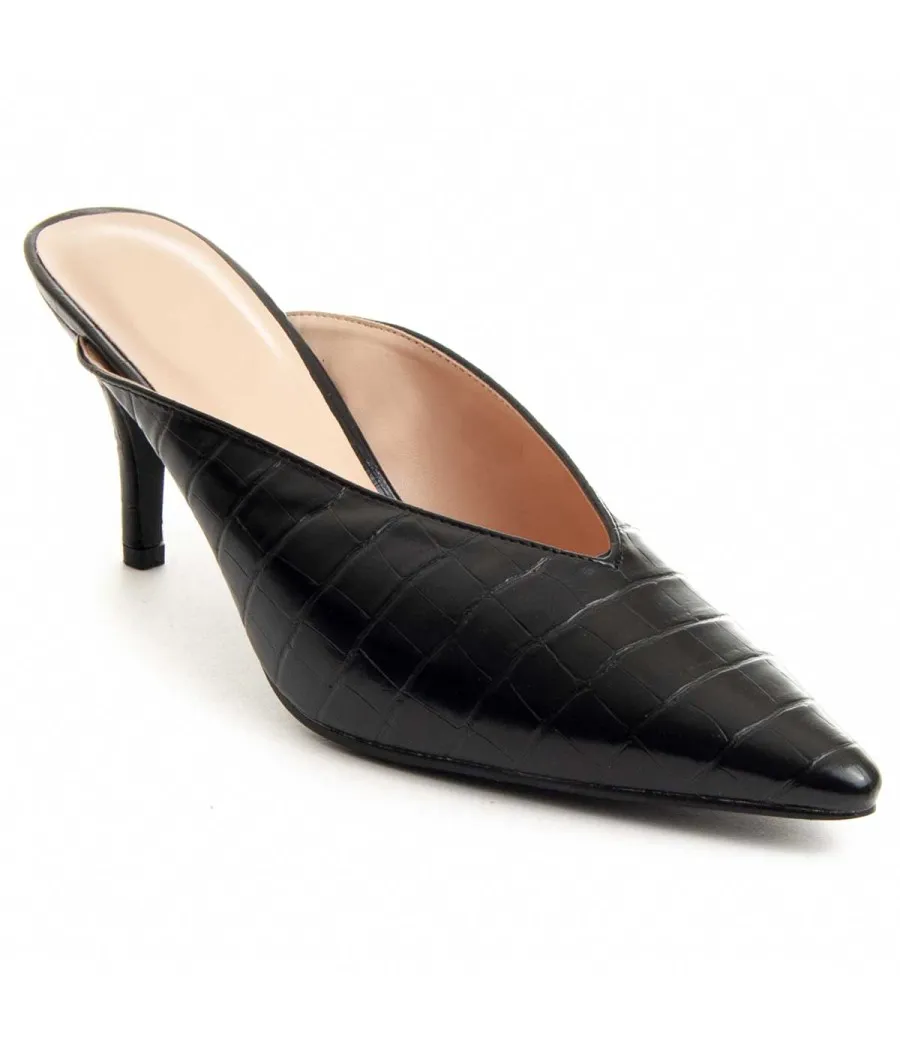 Zapato De Tacón Para Mujer.  Montevita  Sirena  88163 Negro