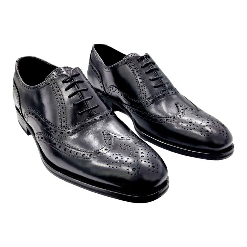 ZAPATO DE VESTIR OXFORD SERGIO SERRANO HOMBRE NEGRO