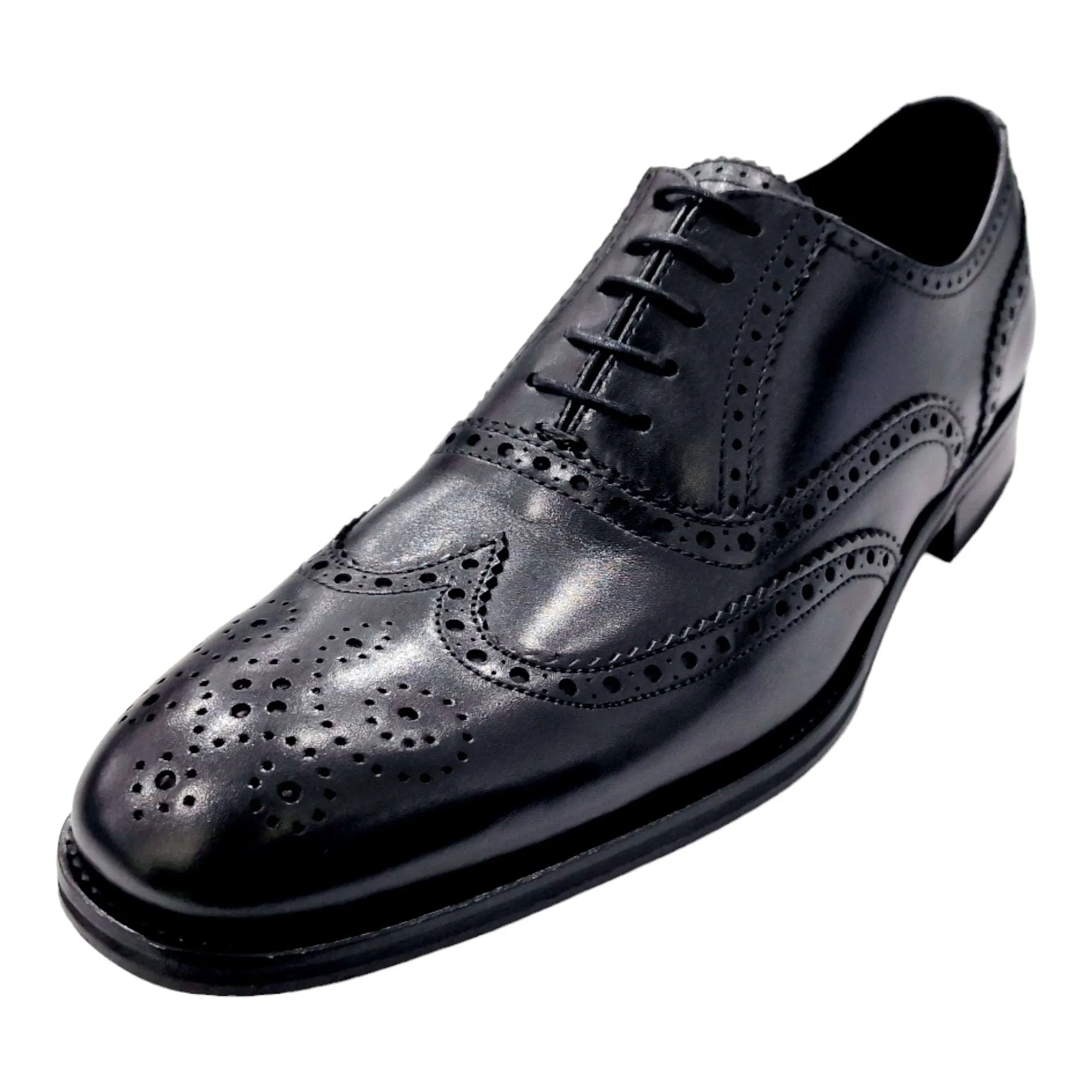 ZAPATO DE VESTIR OXFORD SERGIO SERRANO HOMBRE NEGRO