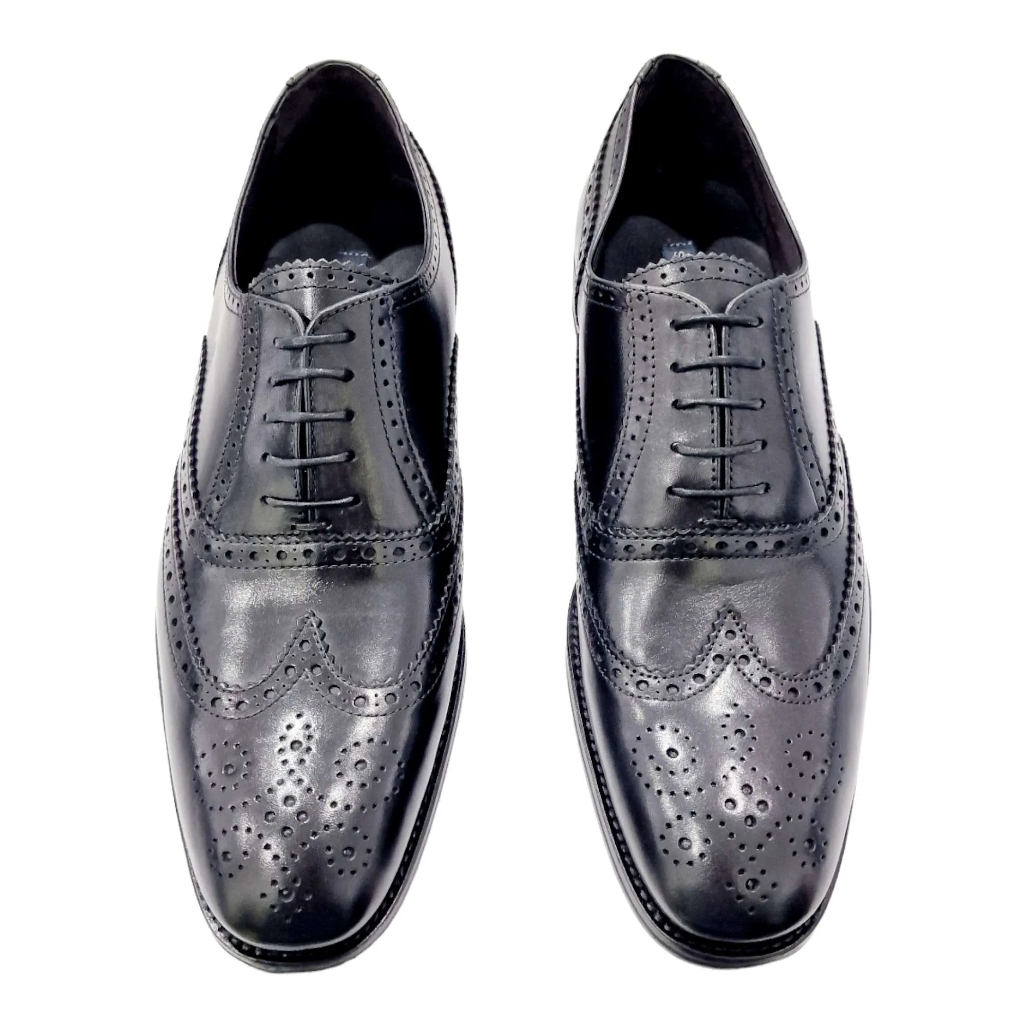ZAPATO DE VESTIR OXFORD SERGIO SERRANO HOMBRE NEGRO