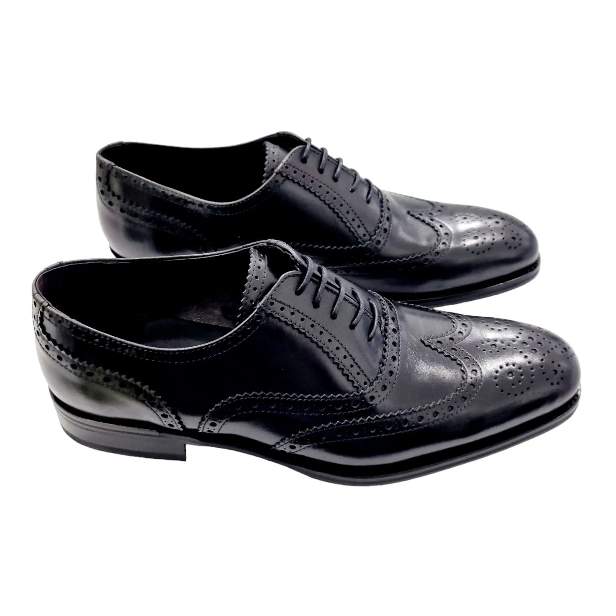 ZAPATO DE VESTIR OXFORD SERGIO SERRANO HOMBRE NEGRO