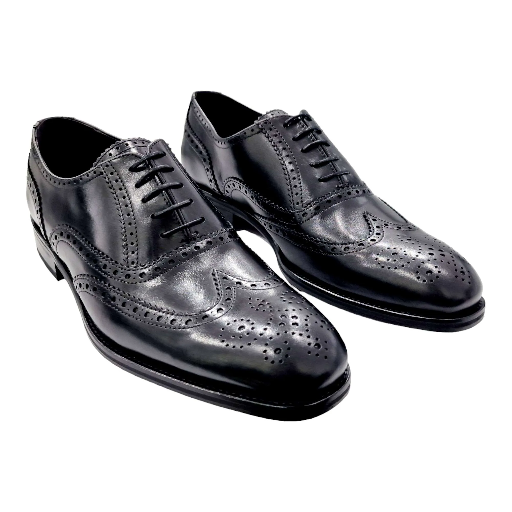 ZAPATO DE VESTIR OXFORD SERGIO SERRANO HOMBRE NEGRO