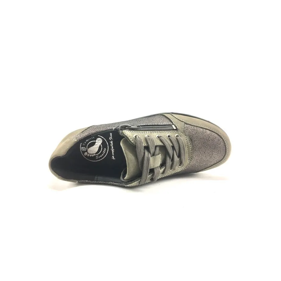 ZAPATO ESPECIAL PLANTILLAS G COMFORT GRIS
