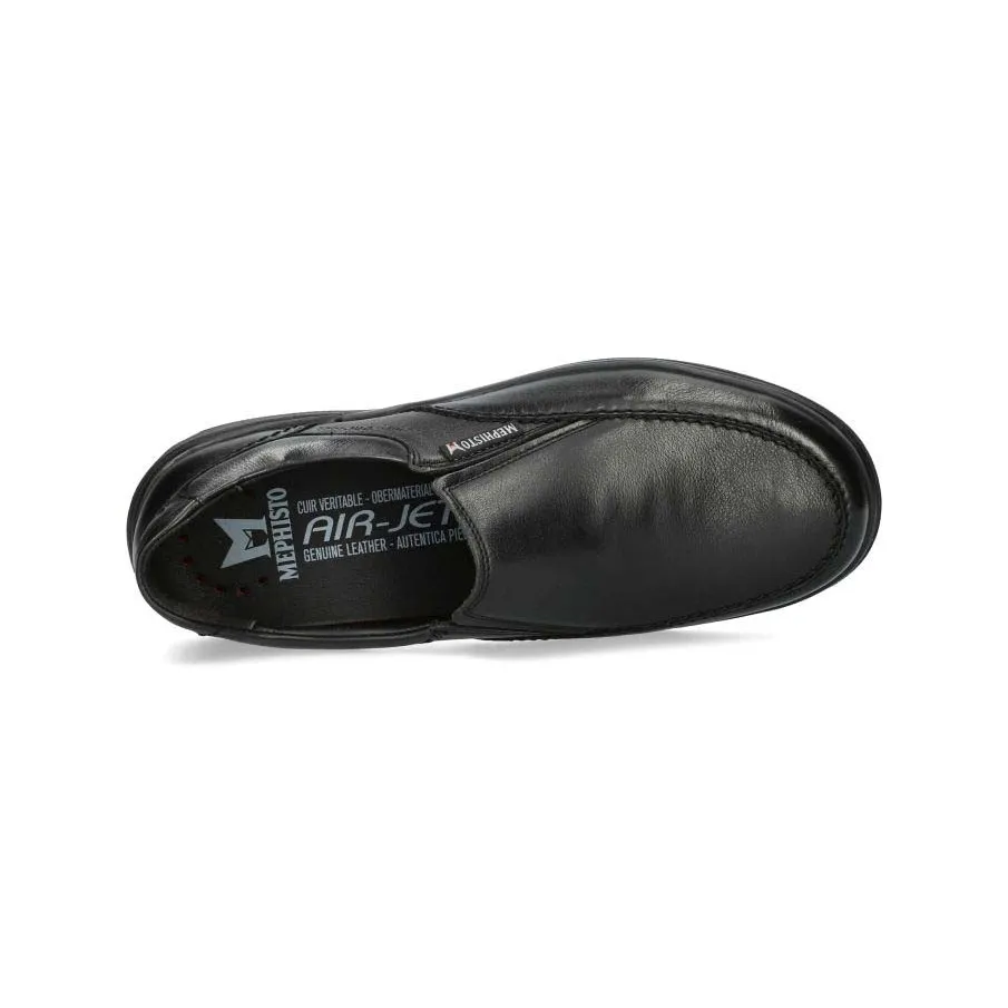 ZAPATO MEPHISTO DAVY NEGRO DE HOMBRE. ENVIO Y CAMBIO GRATUITO