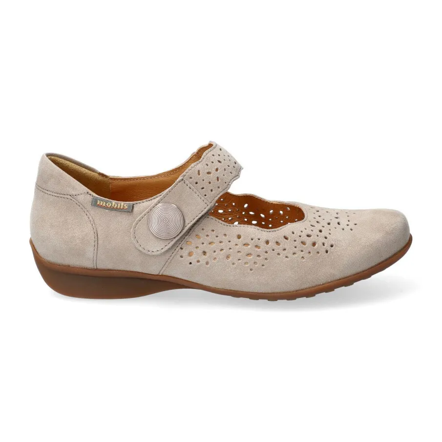 ZAPATO MEPHISTO MOBILS FABIENNE MUJER LIGHT TAUPE