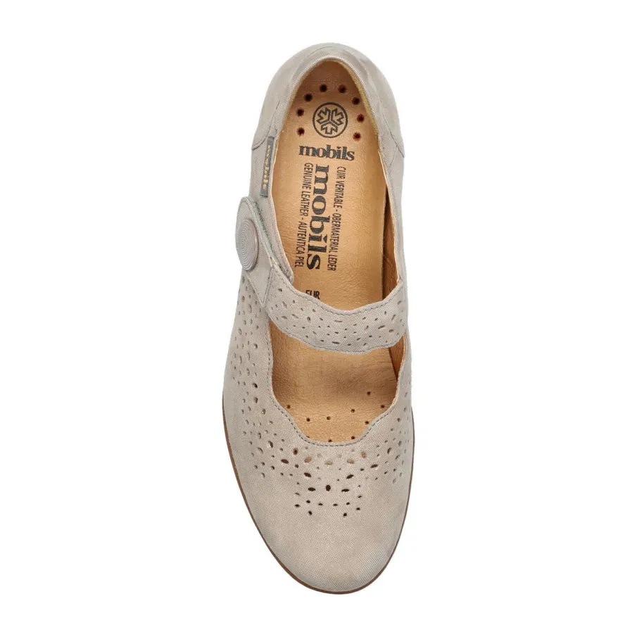 ZAPATO MEPHISTO MOBILS FABIENNE MUJER LIGHT TAUPE