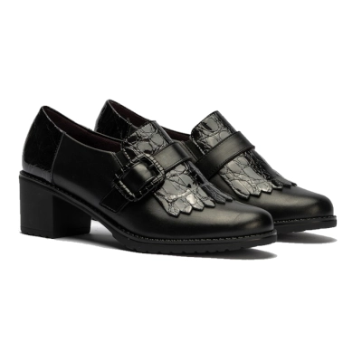 Zapato mujer Pitillos tacon 5332Negro