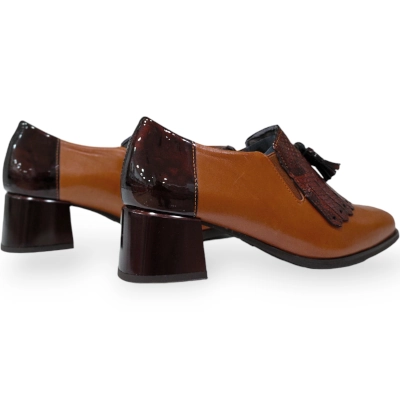 Zapato mujer Pitillos tacon 5413Cuero