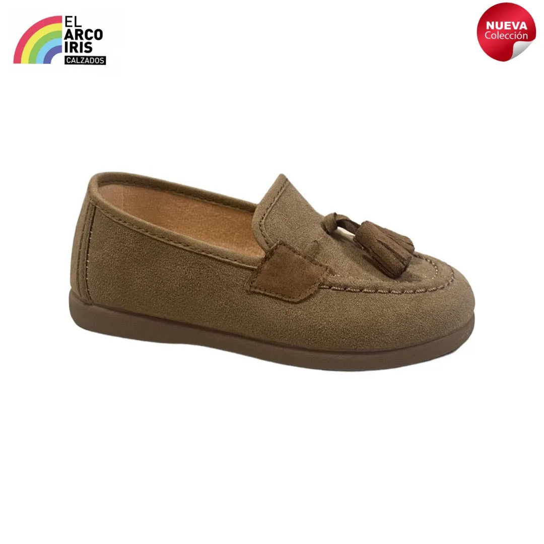 ZAPATO NIO TOKOLATE 1178 TAUPE