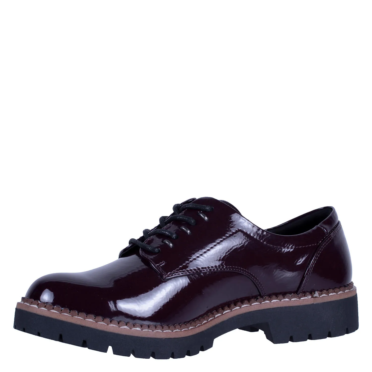 Zapato Oxford Burdeo 4fz0222