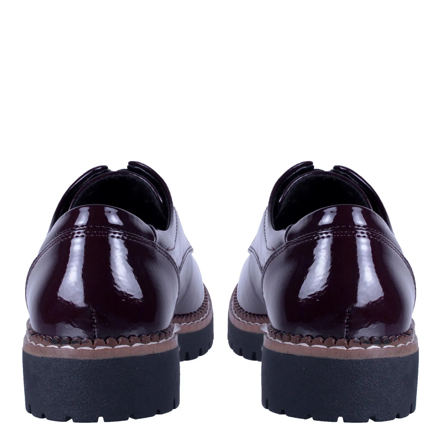 Zapato Oxford Burdeo 4fz0222