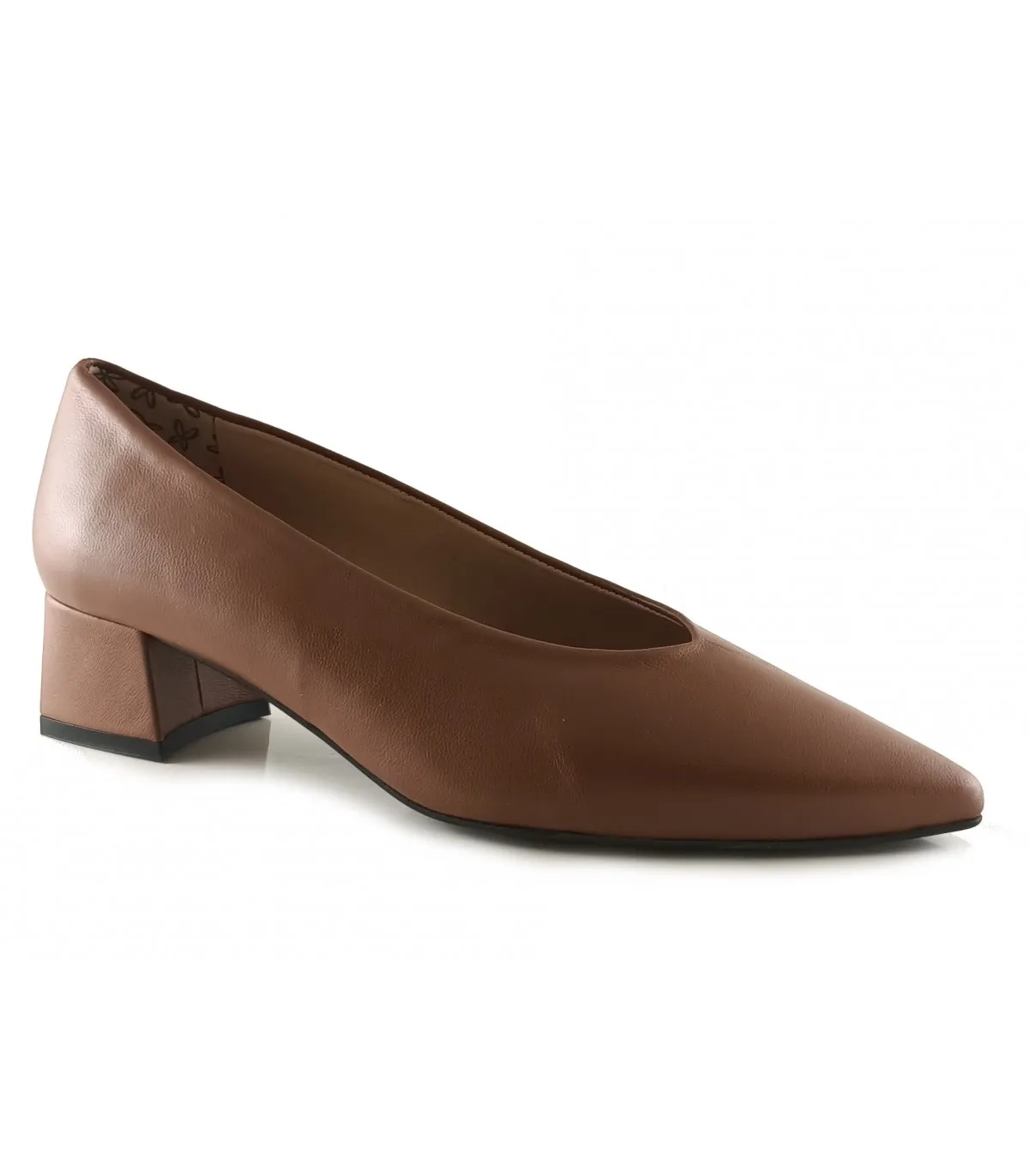 Zapato para mujer en piel cuero