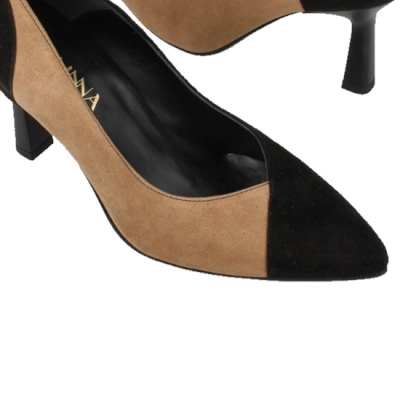 Zapato salon mujer Marlinna 35501taupe