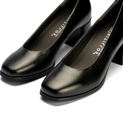 Zapato salon Pitillos tacon 102Negro