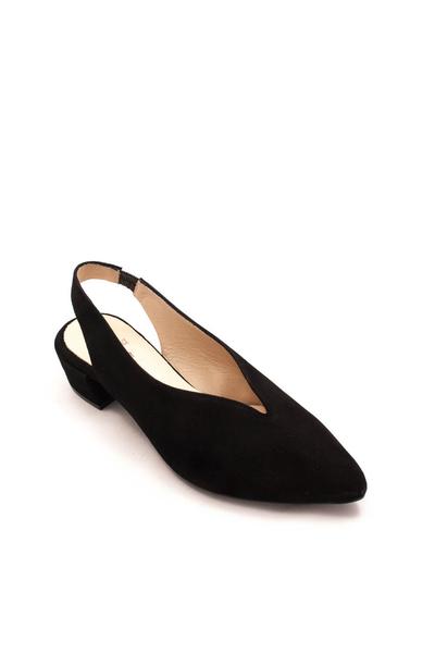 zapato salonissimos alba tacon abierto ante negro