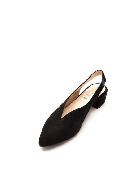 zapato salonissimos alba tacon abierto ante negro