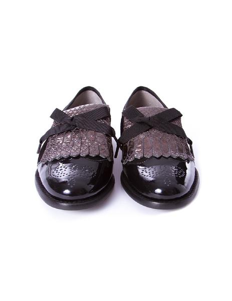 zapato salonissimos fleco yilma negro