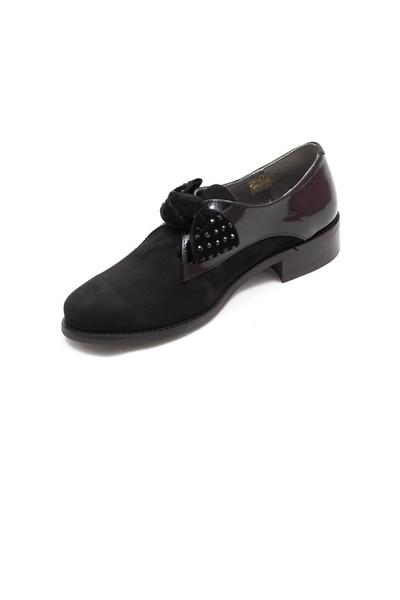 zapato salonissimos lazo negro