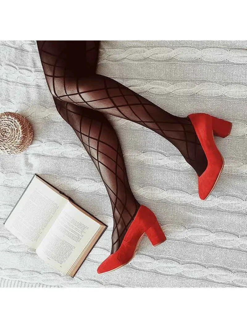 ZAPATO SALÓN LINCE BY GIANNI ZENNA 92001 ROJO