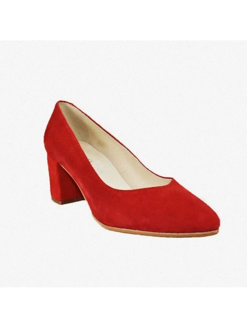 ZAPATO SALÓN LINCE BY GIANNI ZENNA 92001 ROJO