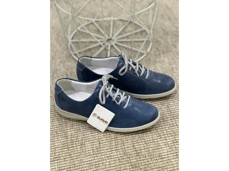ZAPATO SPORT ELLE 3603 SUAVE BY LEYLAND EN COLOR COBALTO