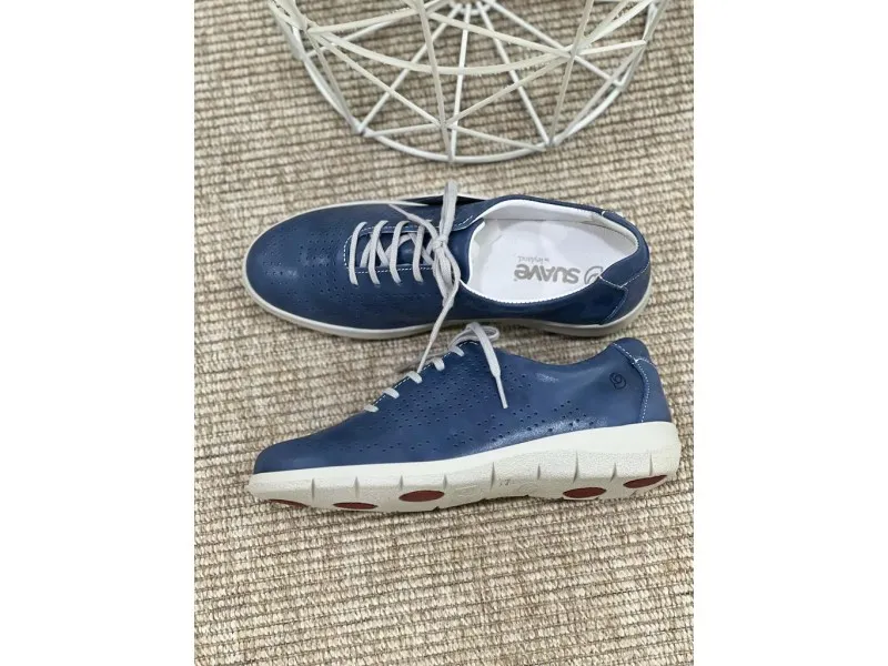 ZAPATO SPORT ELLE 3603 SUAVE BY LEYLAND EN COLOR COBALTO