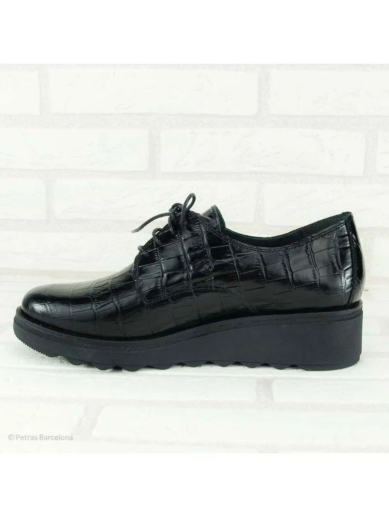 Zapatos Blucher Lince 3456 Negro