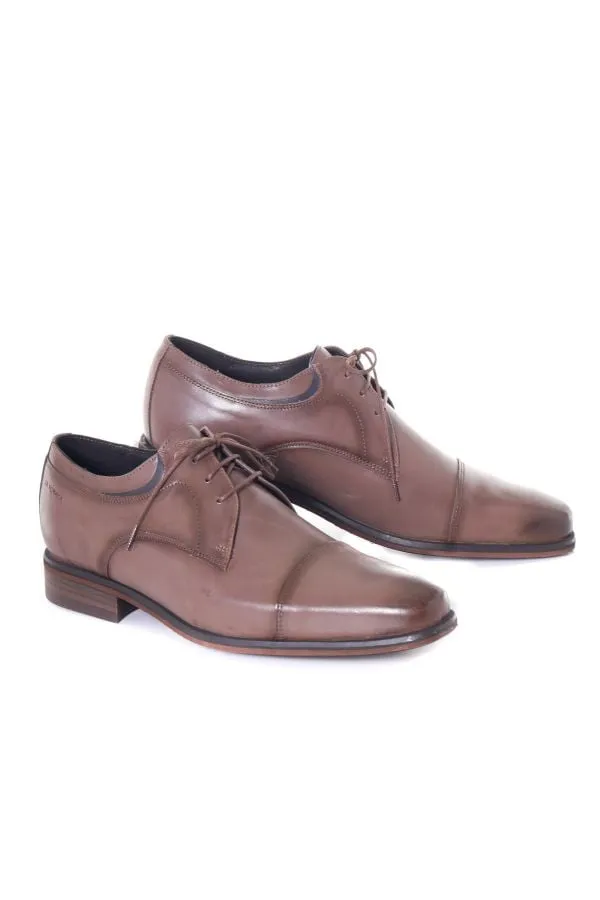 Zapatos Cordones Hombre Le Formier Patrick Camel
