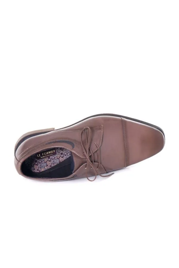 Zapatos Cordones Hombre Le Formier Patrick Camel