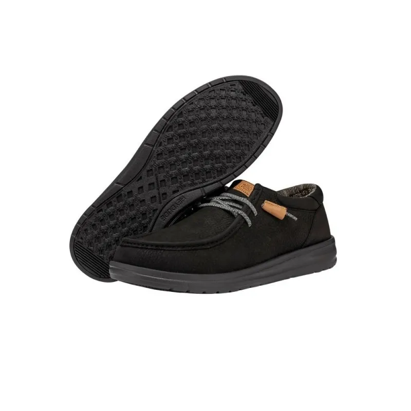 Zapatos De Sport Hey Dude Wally Hombre Negro