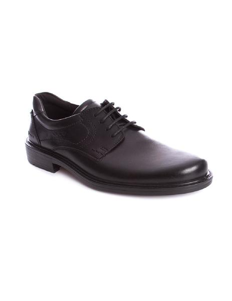 zapatos ecco boston tie negro