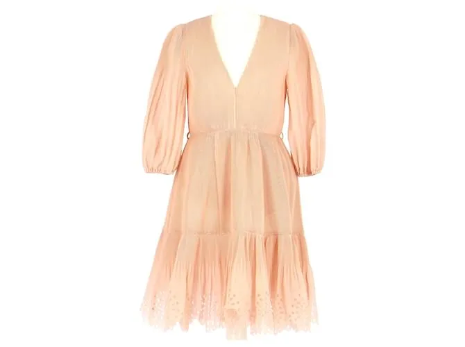 Zimmermann Vestido Rosa 