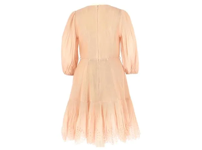 Zimmermann Vestido Rosa 